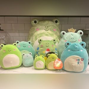 Squishmallows, Frogs